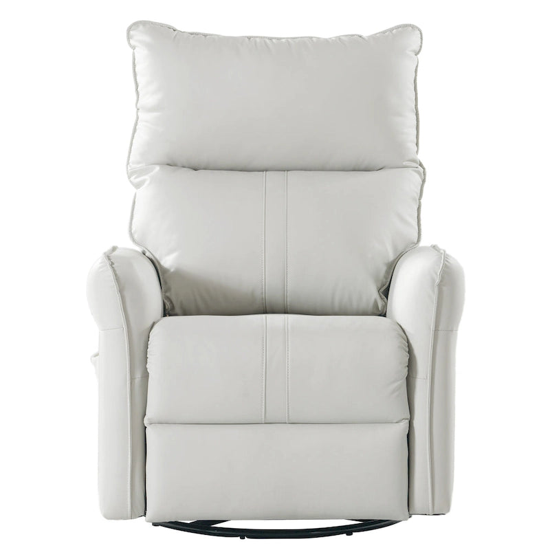Moderner kleiner Schaukel-Drehsessel mit überfüllter Sitzfläche
