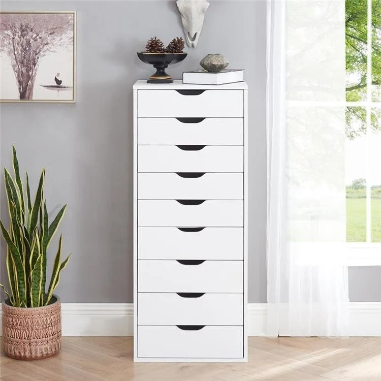 Büroaktenschränke Holzaktenschränke Querformat-Aktenschrank Holzaktenschrank Rollcontainer Rollbarer Aktenschrank