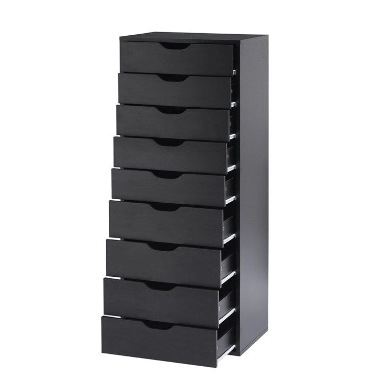 Büroaktenschränke Holzaktenschränke Querformat-Aktenschrank Holzaktenschrank Rollcontainer Rollbarer Aktenschrank