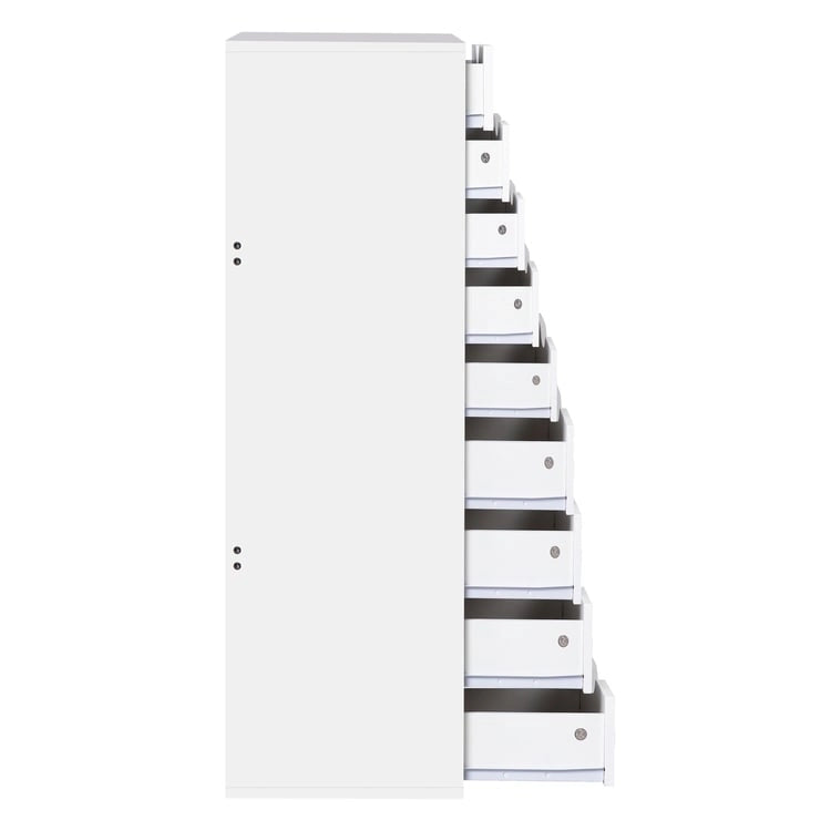 Büroaktenschränke Holzaktenschränke Querformat-Aktenschrank Holzaktenschrank Rollcontainer Rollbarer Aktenschrank