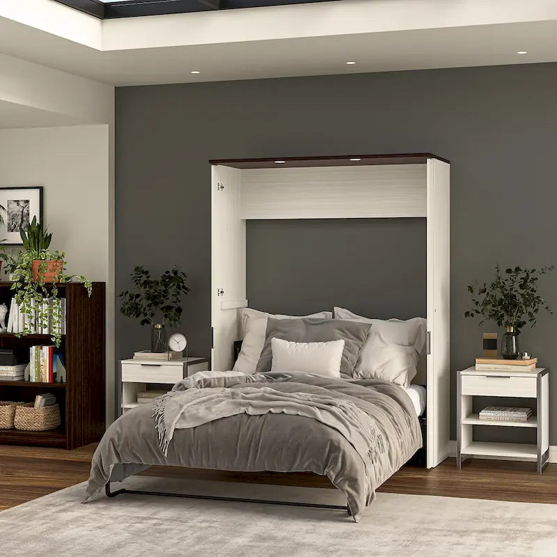 61" Murphy-Bett mit ausklappbarem Schreibtisch