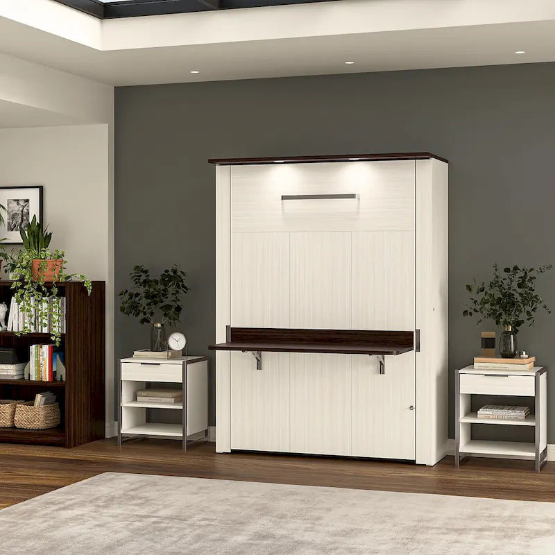 61" Murphy-Bett mit ausklappbarem Schreibtisch