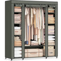 Tragbarer Kleiderschrank für Schlafzimmer - 30T x 117B x 162H cm
