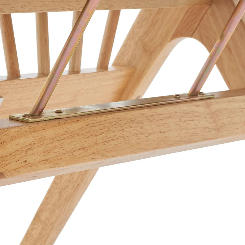 Esszimmerstuhl mit Spindellehne und beigem Kissen, 2er-Set – 56 cm B x 56 cm T x 76 cm H