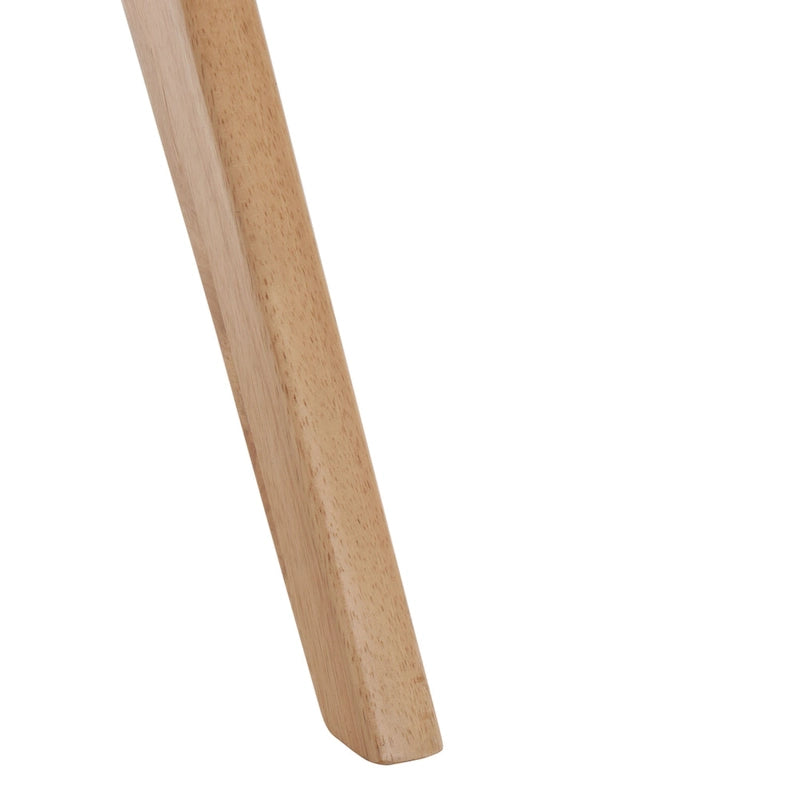 Esszimmerstuhl mit Spindellehne und beigem Kissen, 2er-Set – 56 cm B x 56 cm T x 76 cm H