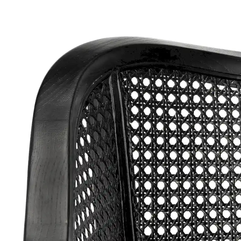 Moderner Esszimmerstuhl aus Rattan - 61 cm B x 61 cm T x 84 cm H