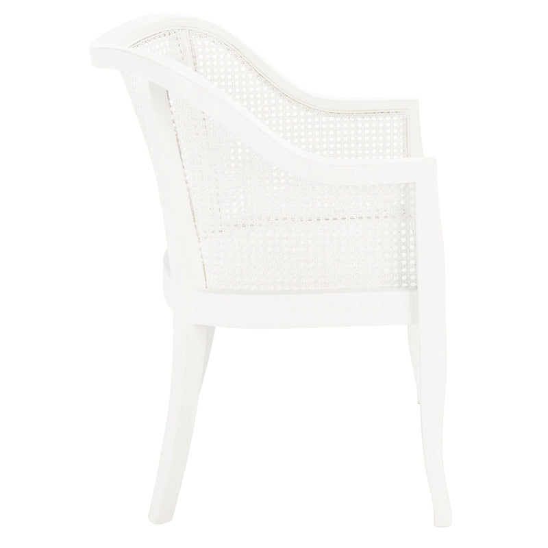 Moderner Esszimmerstuhl aus Rattan - 61 cm B x 61 cm T x 84 cm H