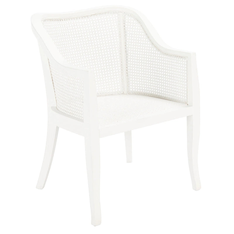 Moderner Esszimmerstuhl aus Rattan - 61 cm B x 61 cm T x 84 cm H