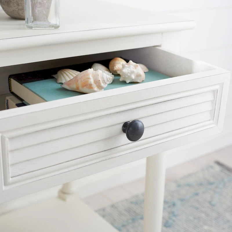 Nachttisch mit 1 Schublade, unterem Regal und Akzenttisch – 48,3 cm B x 40,1 cm T x 66 cm H