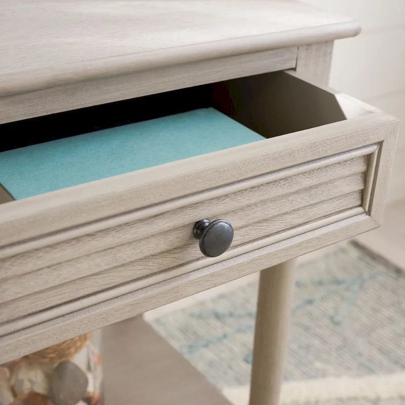 Nachttisch mit 1 Schublade, unterem Regal und Akzenttisch – 48,3 cm B x 40,1 cm T x 66 cm H