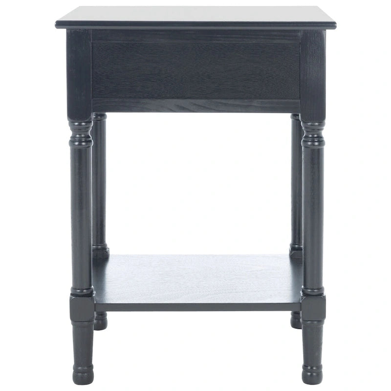 Nachttisch mit 1 Schublade, unterem Regal und Akzenttisch – 48,3 cm B x 40,1 cm T x 66 cm H