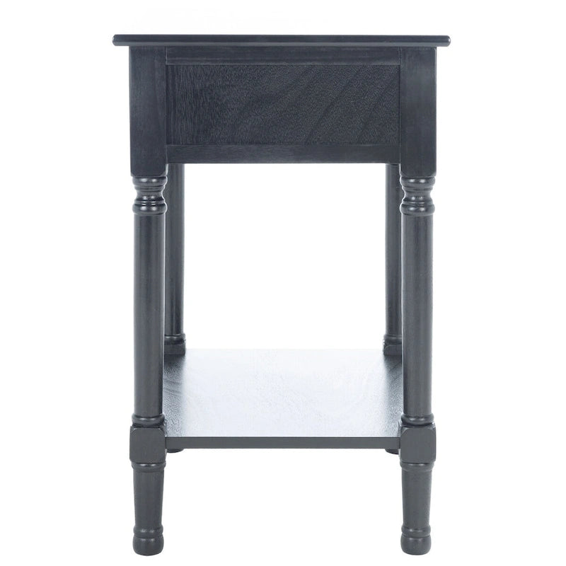 Nachttisch mit 1 Schublade, unterem Regal und Akzenttisch – 48,3 cm B x 40,1 cm T x 66 cm H