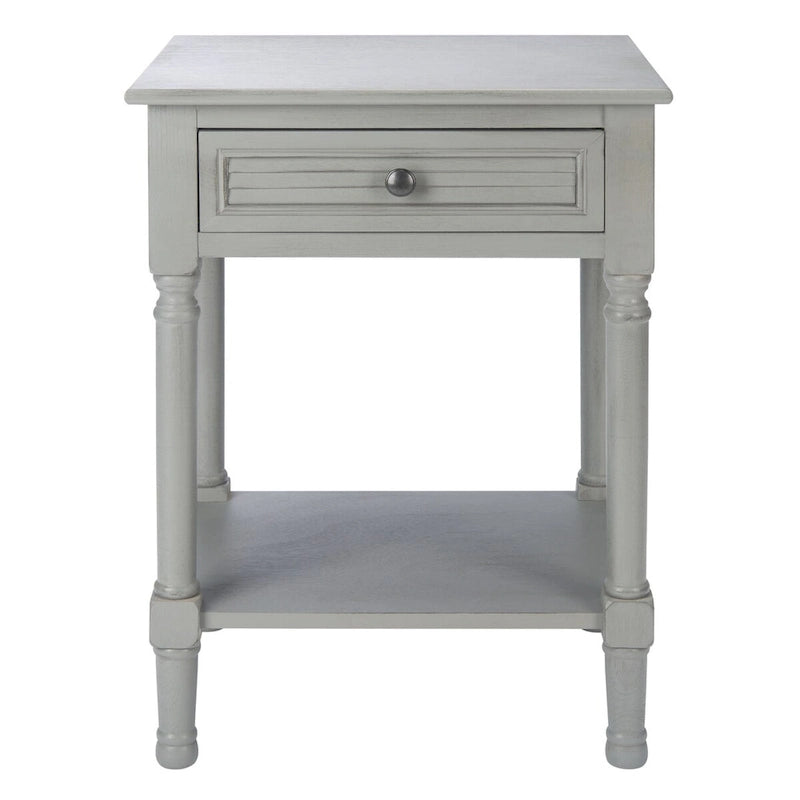 Nachttisch mit 1 Schublade, unterem Regal und Akzenttisch – 48,3 cm B x 40,1 cm T x 66 cm H