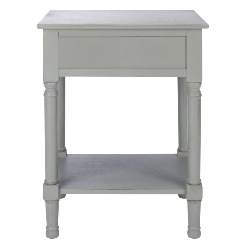 Nachttisch mit 1 Schublade, unterem Regal und Akzenttisch – 48,3 cm B x 40,1 cm T x 66 cm H
