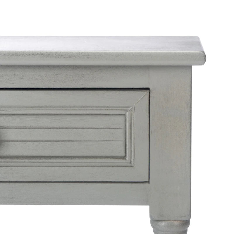 Nachttisch mit 1 Schublade, unterem Regal und Akzenttisch – 48,3 cm B x 40,1 cm T x 66 cm H