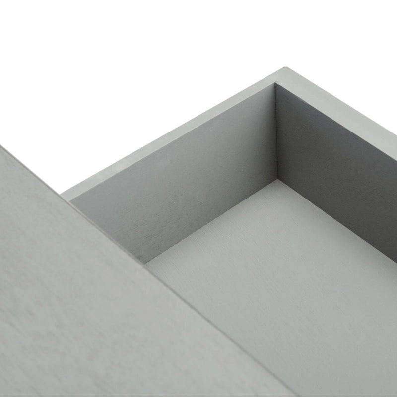Nachttisch mit 1 Schublade, unterem Regal und Akzenttisch – 48,3 cm B x 40,1 cm T x 66 cm H