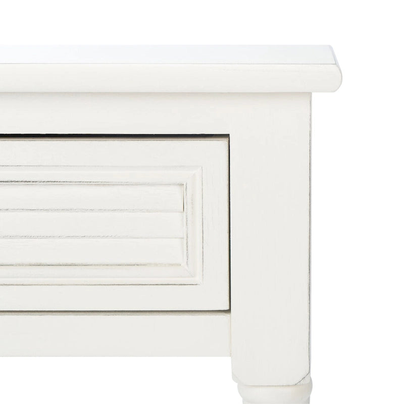 Nachttisch mit 1 Schublade, unterem Regal und Akzenttisch – 48,3 cm B x 40,1 cm T x 66 cm H
