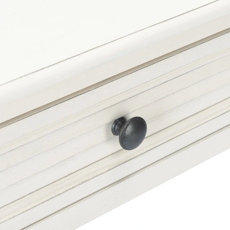 Nachttisch mit 1 Schublade, unterem Regal und Akzenttisch – 48,3 cm B x 40,1 cm T x 66 cm H