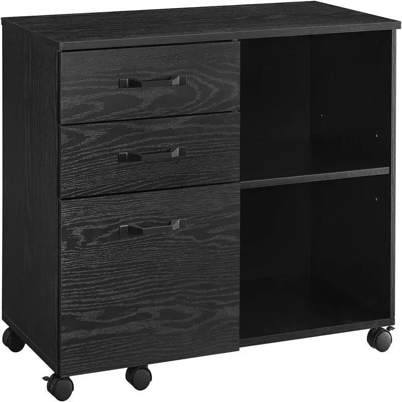 3 Schubladen und offene Ablagefächer – 39,9 T x 80 B x 66 H