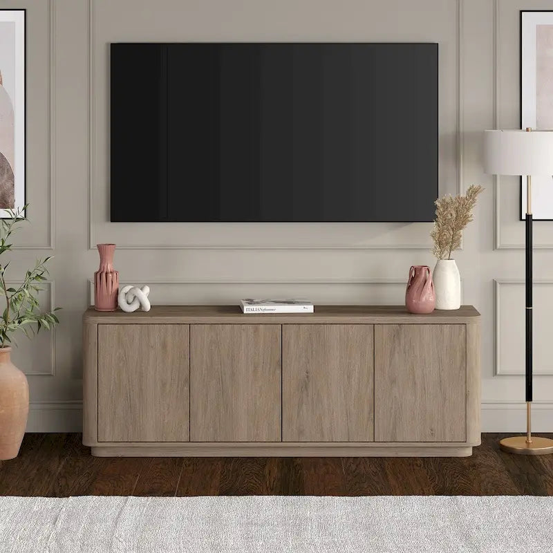 Rechteckiger TV-Ständer für Fernseher bis 75" – 172,7 cm breit