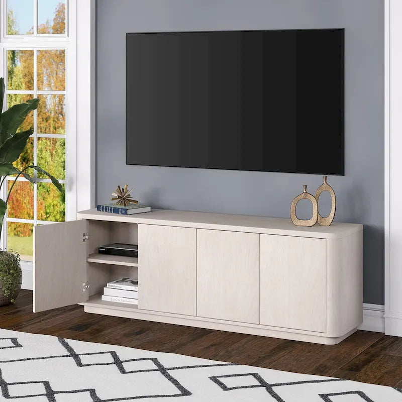 Rechteckiger TV-Ständer für Fernseher bis 75" – 172,7 cm breit