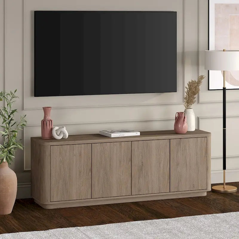 Rechteckiger TV-Ständer für Fernseher bis 75" – 172,7 cm breit