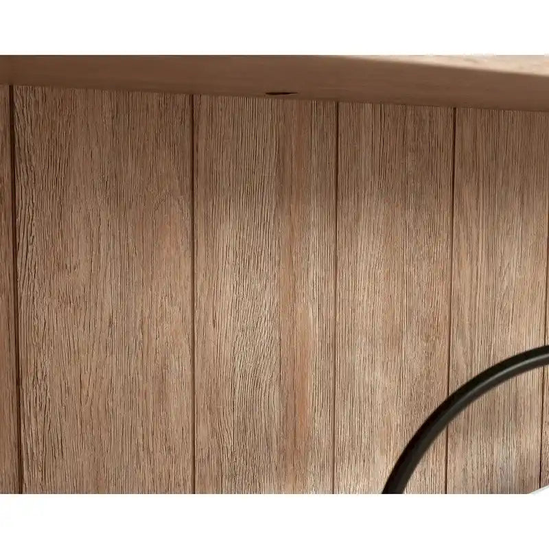 Country Schreibtischaufsatz „66 mit Glastüren und verstellbarem Regal