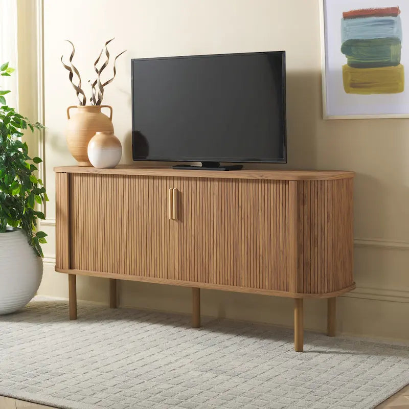 2 Rolladenschrank Sideboard / Medienbank - 160 cm B x 46 cm T x 81 cm H