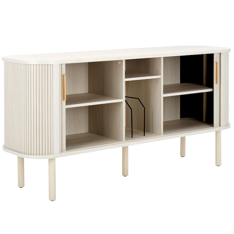 2 Rolladenschrank Sideboard / Medienbank - 160 cm B x 46 cm T x 81 cm H